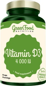 GreenFood Vegan Vitamin D3 Kapseln, 90 Stück