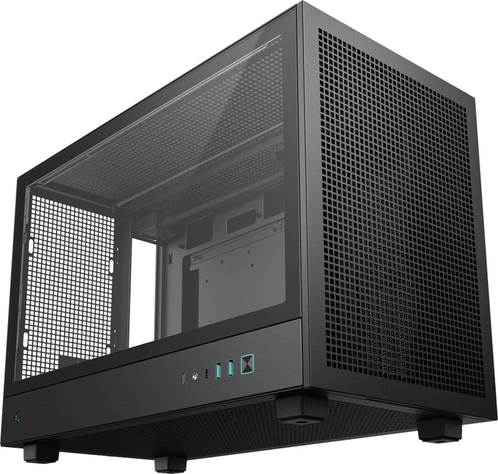 DeepCool CH260, schwarz, Glasfenster