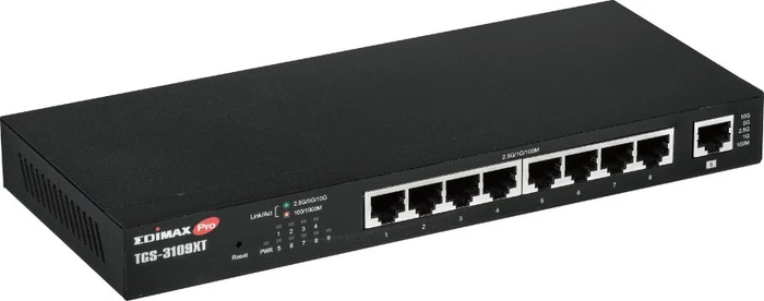 Edimax Pro TGS-31 Desktop 2.5G Smart Switch, 9x RJ-45