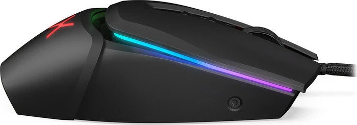 Krux Bot RGB Gaming Mouse schwarz, USB