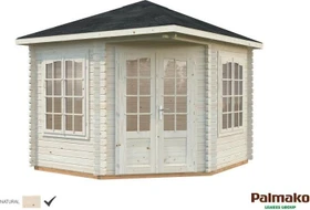Palmako Melanie 6.9m² Gartenhaus natur