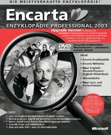 Microsoft Encarta Enzyklopädie 2003 Professional Update DVD (deutsch) (PC) (844-00497)