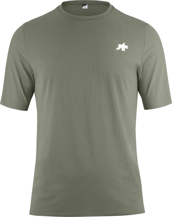 Assos Tactica Post Ride T5 Trikot kurzarm edge green (Herren)