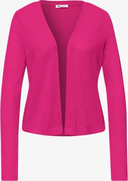 Street One Langarm Strickjacke magenta dream (Damen)