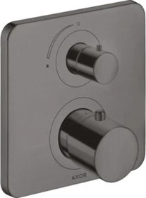 Hansgrohe Axor Citterio M Thermostat mit Absperrventil brushed black chrome