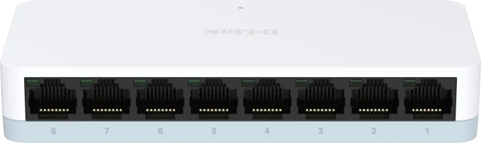 D-Link DES-1000 Desktop Switch, 8x RJ-45
