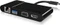 RaidSonic Icy Box IB-DK403-C USB 3.0 auf VGA/HDMI/Gb LAN Multiport Adapter, schwarz Vorschaubild