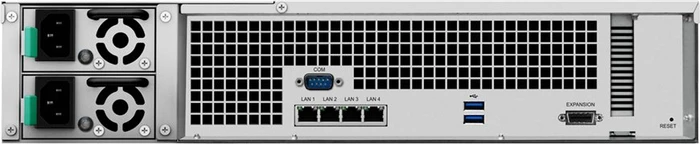 Synology RackStation RS2418RP+ 128TB, 4GB RAM, 4x RJ-45 1000Base-T, 2x USB 3.0, 2HE