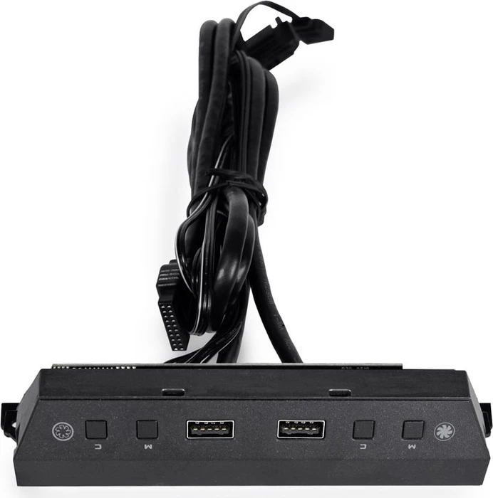 Lian Li LAN216-1 Additional I/O Kit, schwarz