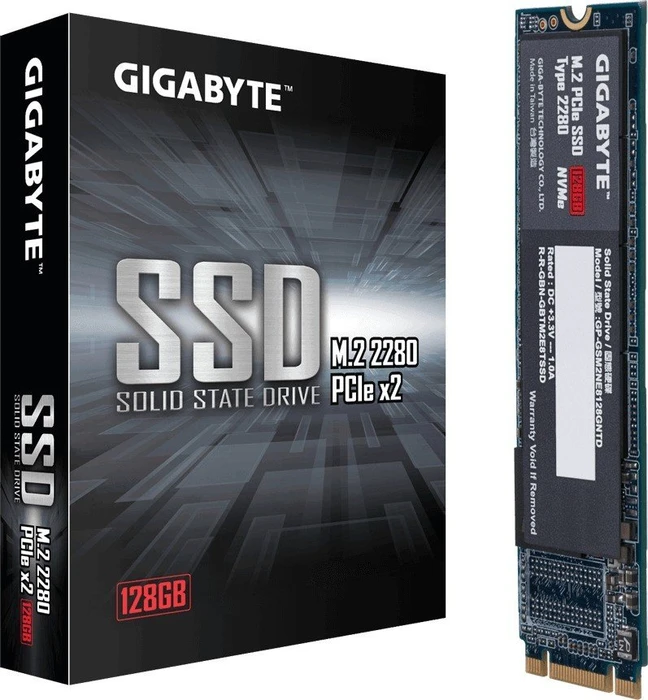 GIGABYTE M.2 PCIe SSD Type 2280 128GB, M.2 2280 / B-M-Key / PCIe 3.0 x2