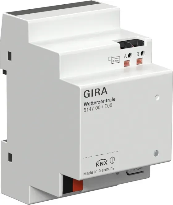Gira KNX Wettersensor mit Wetterzentrale, Wetterstation Set