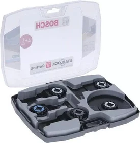 Bosch Professional Best of Cutting Zubehörset für Multifunktionswerkzeug inkl. Werkzeugbox, 5-tlg.