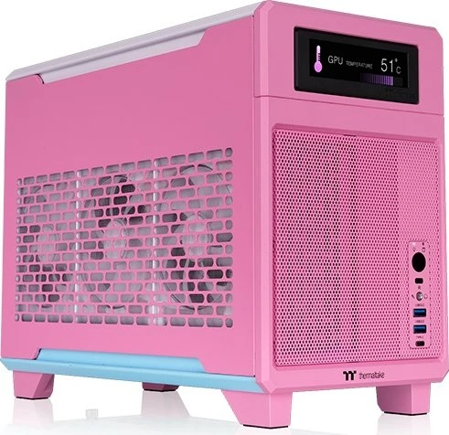 Thermaltake TR100 Bubble Pink, rosa, Mini-ITX