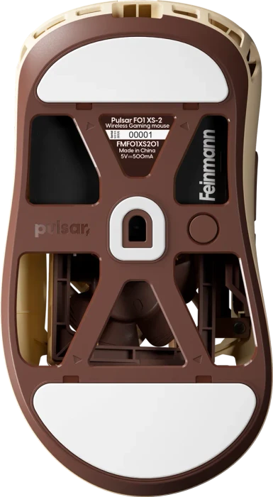 Pulsar Gaming Gears Feinmann F01 Wireless, Noctua Edition, beige/braun, USB