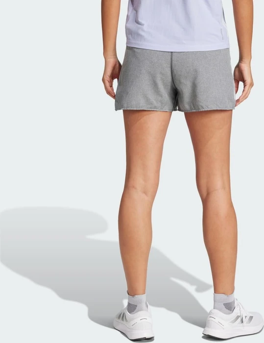 adidas Own The Run Laufhose kurz grey six/white melange (Damen)