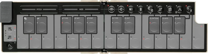 Korg nanoKEY Fold Sand Beige