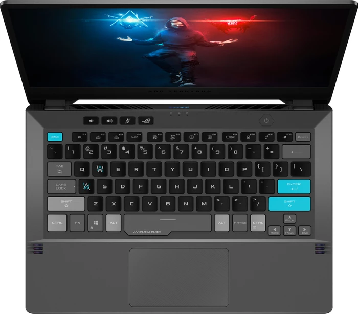 ASUS ROG Zephyrus G14 GA401QEC Alan Walker Special Edition, Ryzen 9 5900HS, 16GB RAM, 1TB SSD, GeForce RTX 3050 Ti, DE