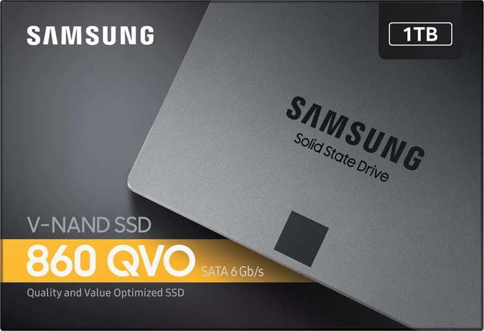 Samsung SSD 860 QVO 1TB, 2.5" / SATA 6Gb/s