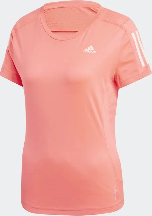 adidas Own The Run Laufshirt kurzarm signal pink/coral (Damen)