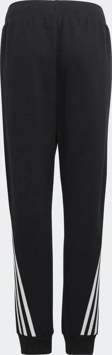 adidas Future Icons 3-Streifen Tapered-Leg Trainingshose lang schwarz/weiß (Junior)