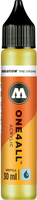 Molotow ONE4ALL Refill Acrylfarbe 30ml, neongelb fluoreszent