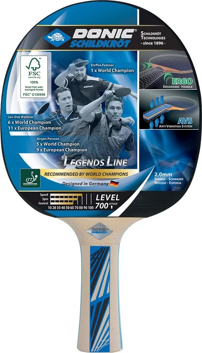 Donic Schildkröt Legends 700 FSC Tischtennisschläger