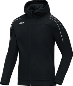 Jako Classico Kapuzen Trainingsjacke schwarz (Junior)