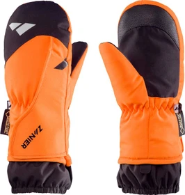 Zanier Kids.gtx Skihandschuhe orange/schwarz (Junior)