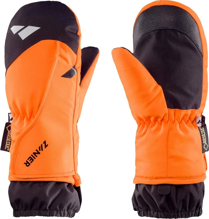 Zanier Kids.gtx Skihandschuhe orange/schwarz (Junior)