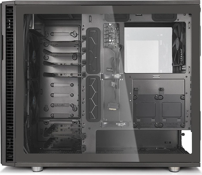 Fractal Design Seitenteil mit Glasfenster für Define R6 Gunmetal TG