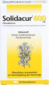 Solidacur 600mg Filmtabletten, 20 Stück
