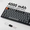 Keychron K10 Max, schwarz/grau, LEDs weiß, Keychron Super BANANA, USB/Bluetooth, UK Vorschaubild