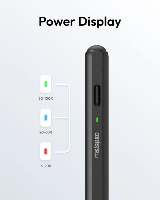 Metapen Air 8 iPad Pencil schwarz