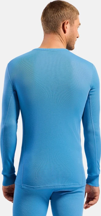 Odlo Active Warm Baselayer Funktionsshirt kurzarm azure blue (Herren)