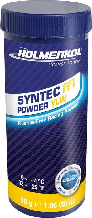 Holmenkol Syntec FF1 Powder YLW Wachs gelb