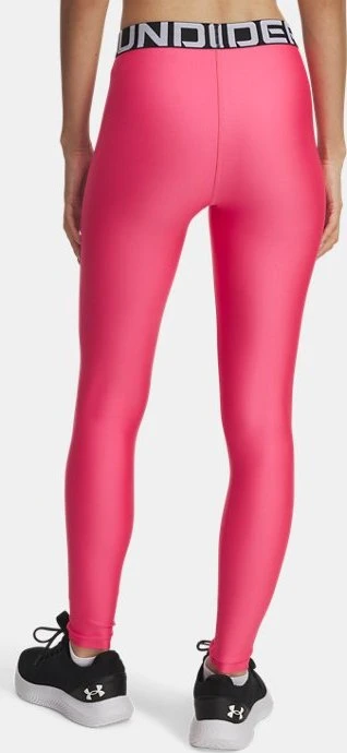 Under Armour HeatGear Hose lang super pink/white (Damen)