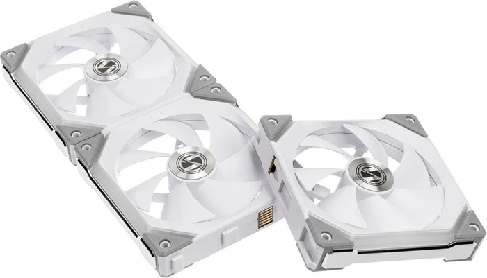Lian Li Uni Fan SL120 RGB, weiß, LED-Steuerung, Lüftersteuerung, 120mm, 3er-Pack