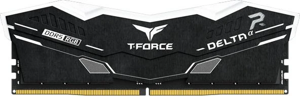 TeamGroup T-Force DELTAα RGB schwarz UDIMM 16GB Kit, DDR5-5200, CL38-40-40-84, X16