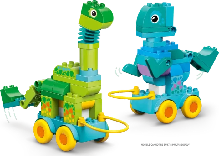 LEGO DUPLO - Dinos auf Rädern 3-in-1-Set