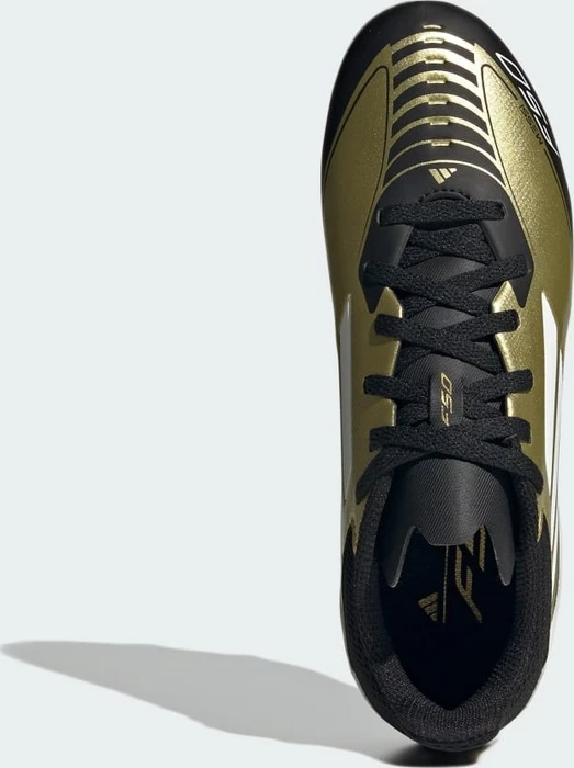 adidas F50 League Messi FG/MG gold metallic/cloud white/core black (Junior)