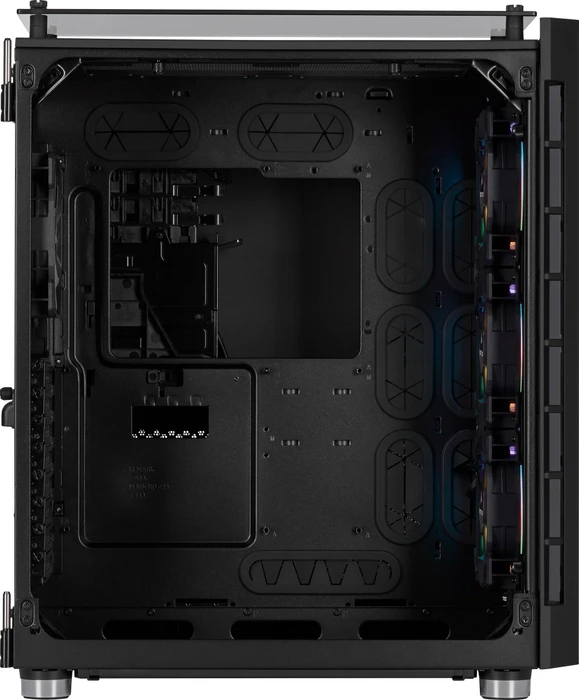 Corsair Crystal Series 680X RGB, schwarz, Glasfenster