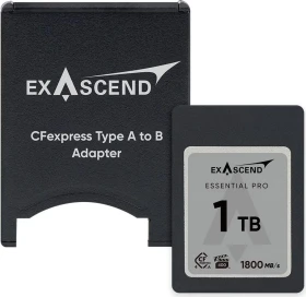 Exascend Essential Pro R1800/W1650 CFexpress 4.0 Type A 1TB Kit