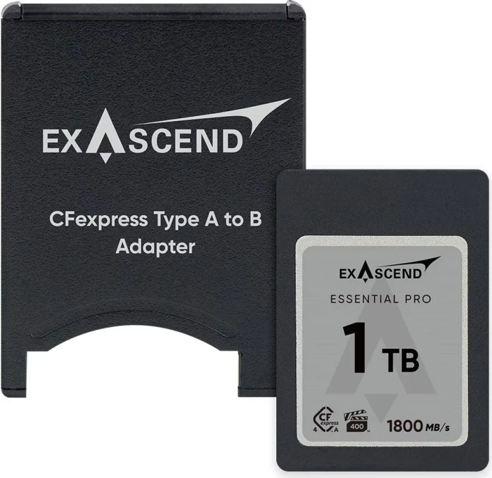 Exascend Essential Pro R1800/W1650 CFexpress 4.0 Type A 1TB Kit