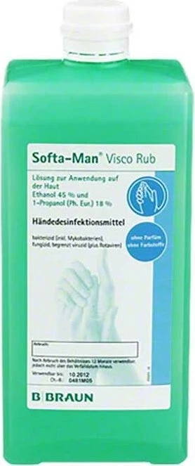 B.Braun Softa Man ViscoRub Handdesinfektionsmittel, 1l