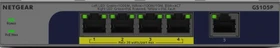 Netgear GS100 Desktop Gigabit Switch, 5x RJ-45, 83W PoE+ (GS105P-300)