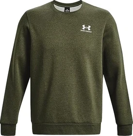 Under Armour Icon Fleece Crew Sweatshirt marine od green/white (Herren)