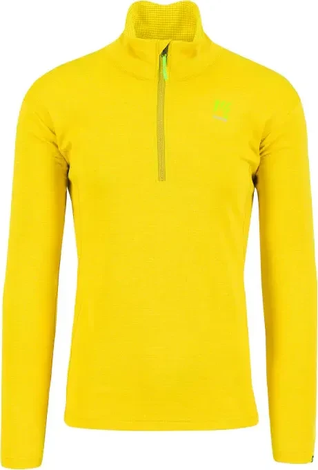 Karpos Pizzocco Half Zip Funktionsshirt langarm sulphur (Herren)