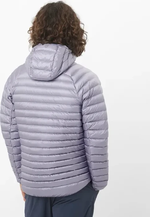 Salomon Elixir Micro Down Hooded Funktionsjacke blue granite (Herren)