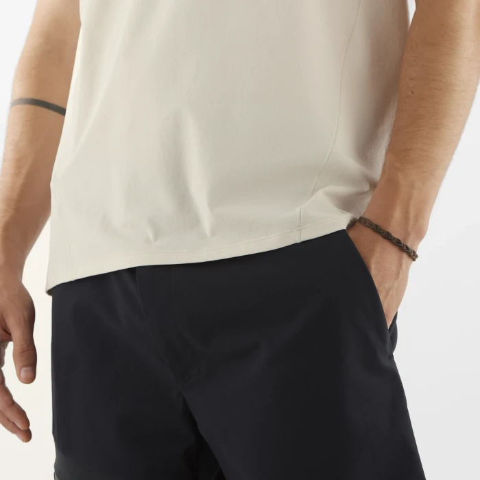 Salomon Trackline Poloshirt kurzarm rainy day (Herren)