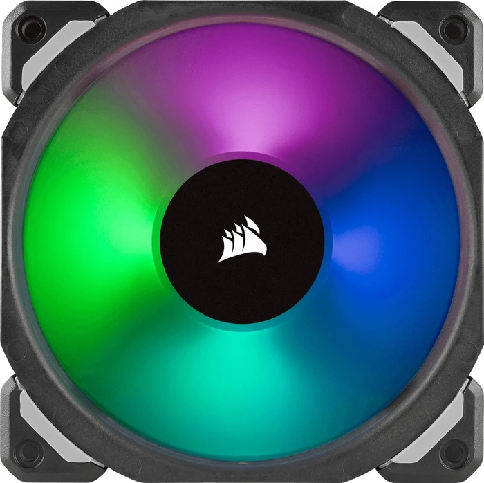Corsair ML Series ML120 PRO RGB LED Premium Magnetic Levitation Fan, 120mm